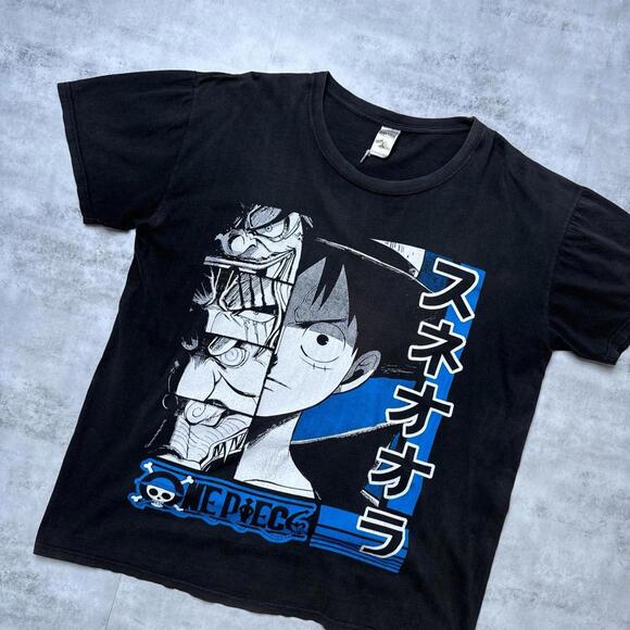 Y2K One Piece Anime 00s Vintage T shirt - Picture 4 of 8